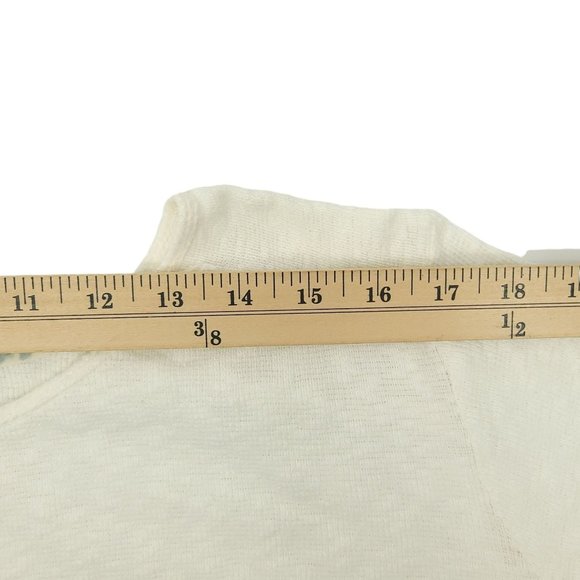 C Est. 1946 Tunic Top Floral Trim Womens Size 18/20W Cotton Blend White - Picture 4 of 16